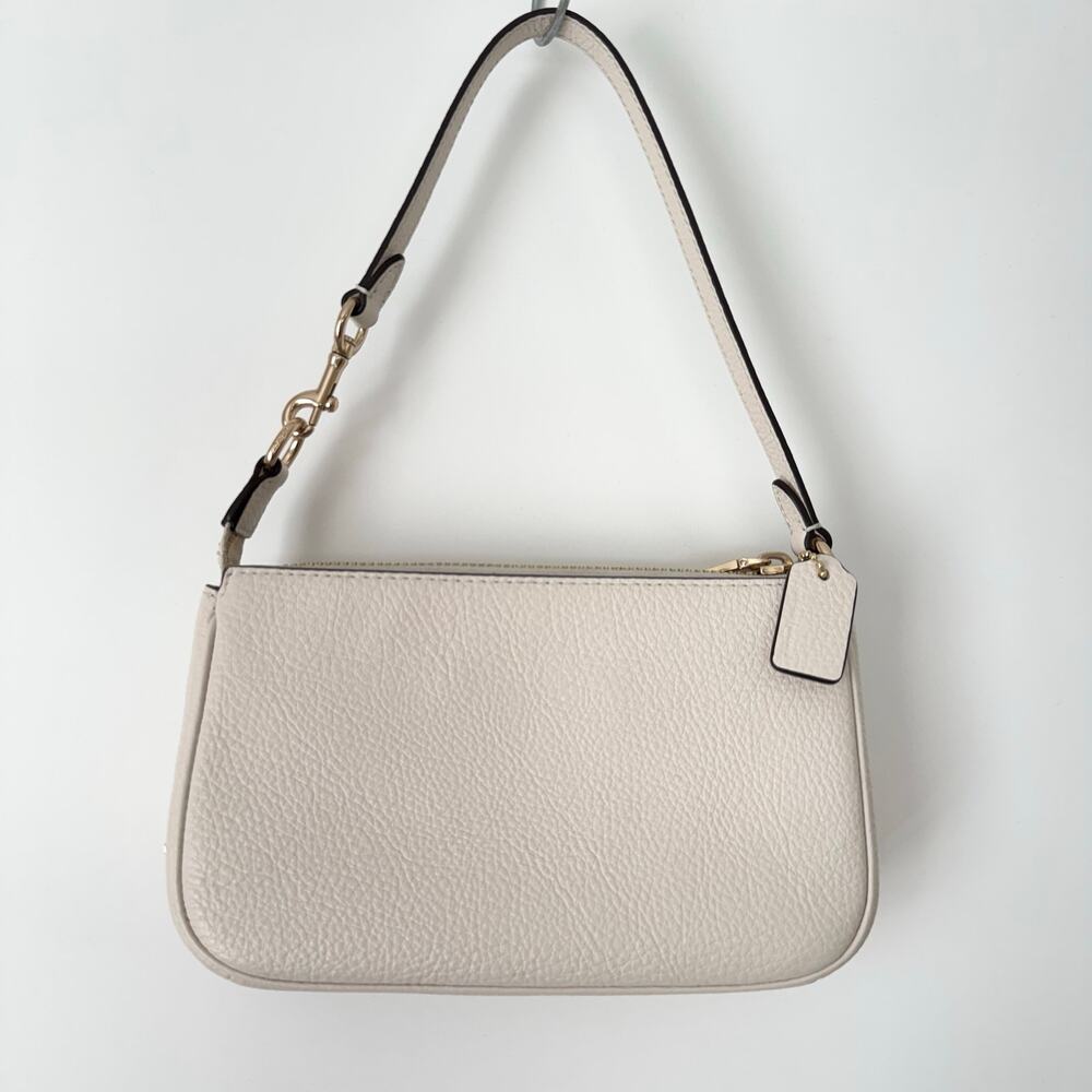 Coach x Peanuts Nolita 19 Leather Mini Shoulder Bag Gold/Chalk Multi CBM76 - Picture 7 of 16